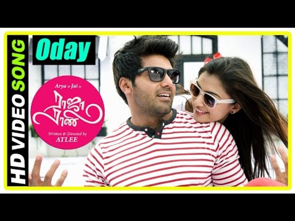Raja Rani Tamil Movie Songs Oday Oday Song Nazriya Proposes To Arya Santhanam Video Dailymotion
