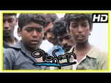 Marina movie climax scene | Kids perform last rites of old man | Kids join school | End Credits