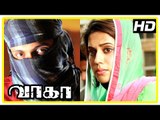 Wagah Tamil movie scenes | Karunas warns Vikram Prabhu | Ranya misunderstands Vikram Prabhu