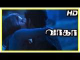 Wagah Tamil movie scenes | Ranya takes Vikram Prabhu home | Karunas | D Imman
