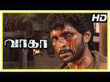 Wagah Tamil movie scenes | Title Credits | Vikram Prabhu intro in Pakistan jail | Ajay Ratnam