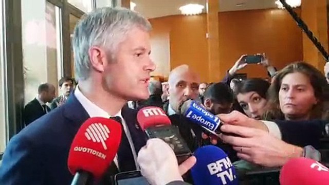 VALENCE Laurent Wauquiez: Ma crainte est qu’on mette sous le tapis les vraies préoccupations des Français