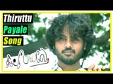 Thiruttu Payale Movie Scenes | Title Song | Title Credits | Jeevan comes to Chennai | Malavika