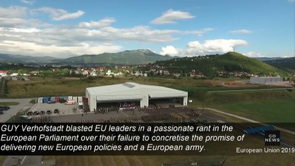 European army takes SHAPE