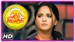 Inji Iduppazhagi Tamil movie | Scenes | Anushka insulted in talk show with Prakash Raj | Arya