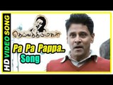 Tamil Hit Songs | Pa Pa Pappa Song | Deiva Thirumagal Movie Scenes | Vikram's Past Revealed