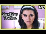 Romeo Juliet Movie Scenes | Hansika follows Jayam Ravi | Hansika tries to impress Jayam Ravi