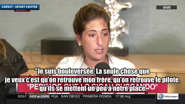 La sœur d'Emiliano Sala supplie que l'on continue les recherches