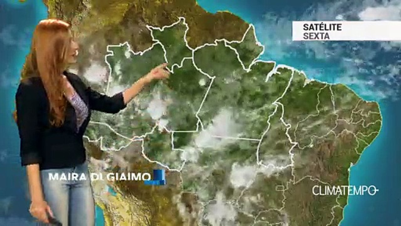 Previsão Norte – Calor e alta umidade