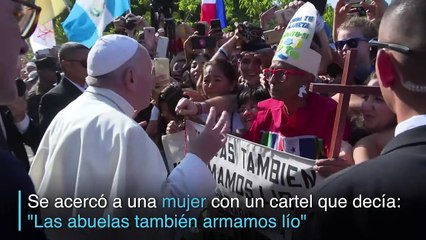 El “Feliz cumpleaños” del Papa a una abuela en Panamá
