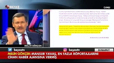 Melih Gökçek: Mansur Yavaş, FETÖ'cülerle içli dışlı!