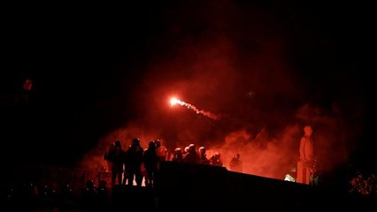 Ένταση στο συλλαλητήριο στην πλατεία Συντάγματος