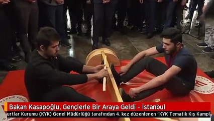 Bakan Kasapoğlu, Gençlerle Bir Araya Geldi - İstanbul