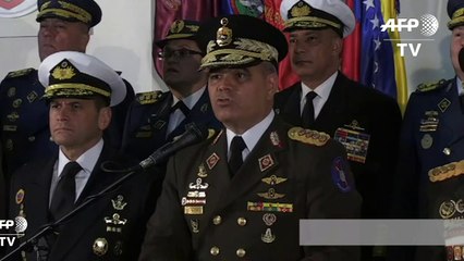 FFAA de Venezuela dicen que hay un “golpe de Estado" en marcha