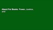 About For Books  Power, Justice, and the Environment (Urban and Industrial Environments): A