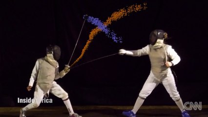 PHYSICAL CHESS - the ancient art of fencing growing in Africa.