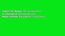 About For Books  An Introduction to Geological Structures and Maps (Hodder Education Publication)
