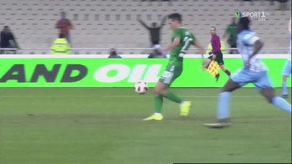 Nikos Vergos MISSES an AMAZING chance to win the game - Panathinaikos vs Lamia 24.01.2019