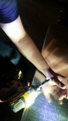 Guy Screws Himself and then Unscrews Himself