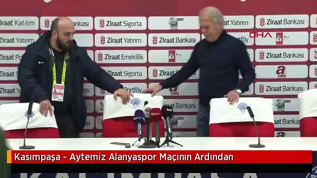 Kasımpaşa - Aytemiz Alanyaspor Maçının Ardından