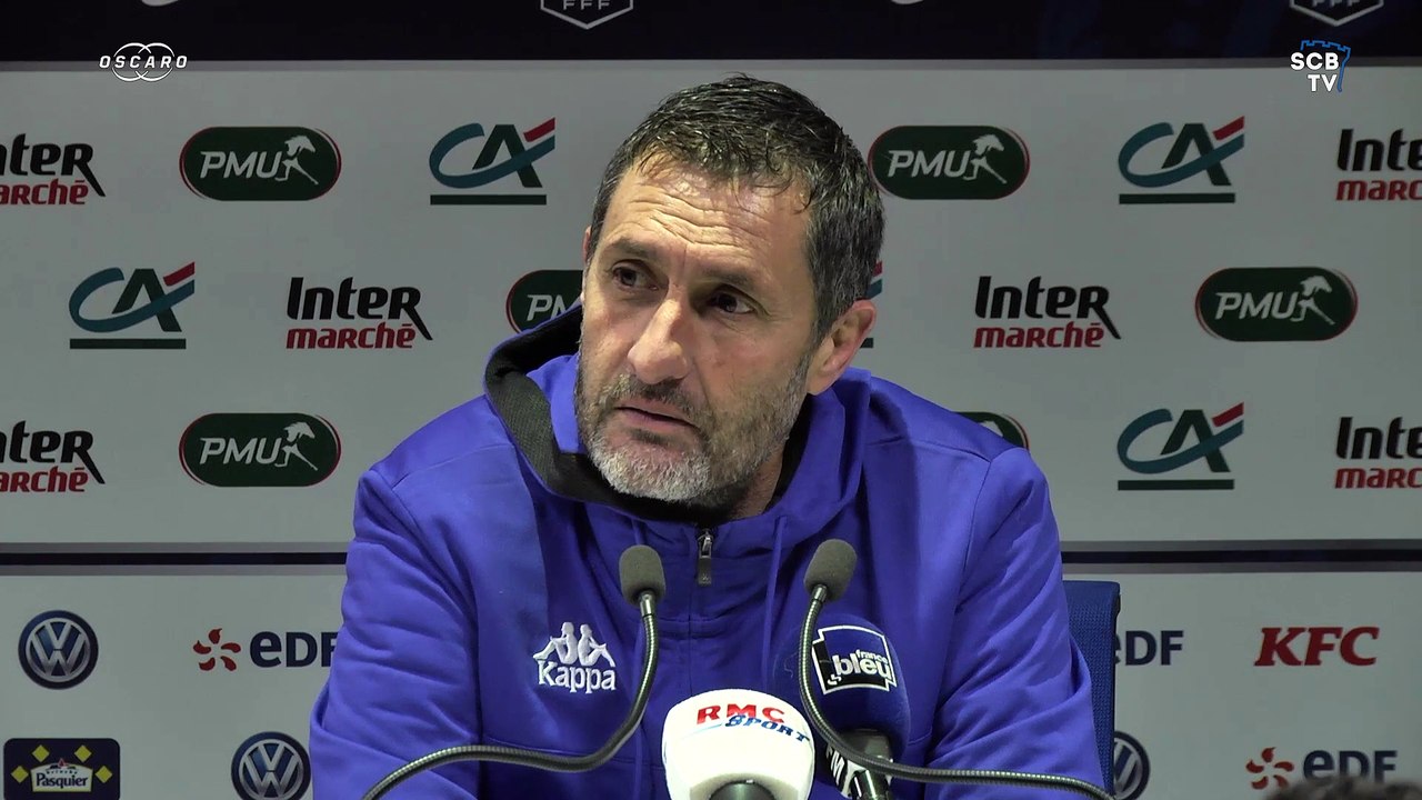 Bastia 2-1 Noisy Le Grand : Conf. d'après-match de S. Rossi