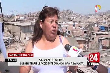 Cañete: madre y su bebé de 4 meses quedan heridos en accidente de tránsito