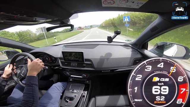 2019 AUDI SQ5 ABT vs AUDI SQ5 on AUTOBAHN 255km/h by AutoTopNL