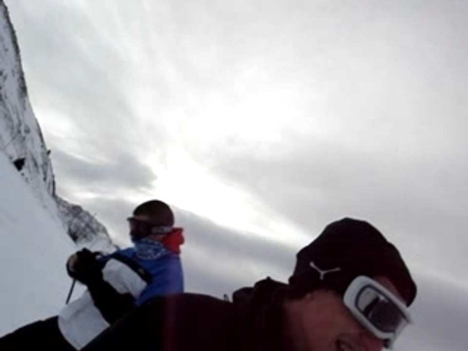 la couise de yosh sur les pistes