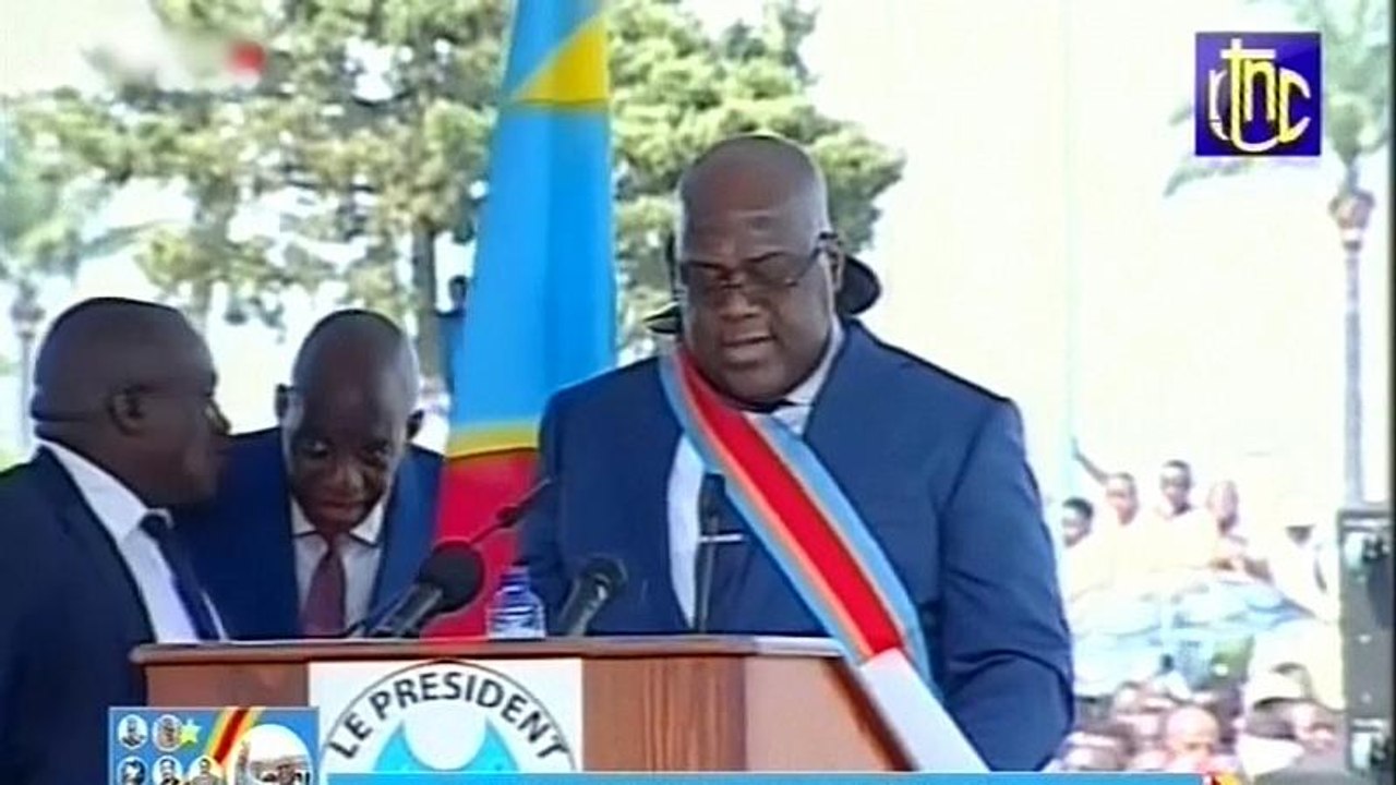 DR Kongo: Neuer Präsident Felix Tshisekedi vereidigt