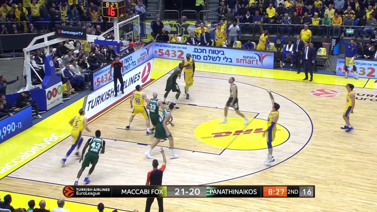 Maccabi FOX Tel Aviv - Panathinaikos OPAP Athens Highlights | Turkish Airlines EuroLeague RS Round 20