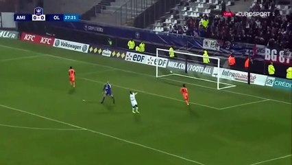Amiens - Lyon (OL) résumé et buts 0-2