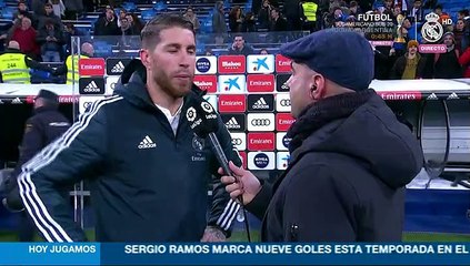 Sergio Ramos: "¿Panenka? Estoy en un buen momento y es una forma de expresarlo"