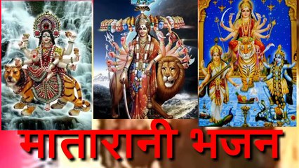 मातारानी  भजन*** अजी ललकी चुनरिया ओढ़ के