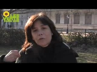 Nicole Azzaro, candidate des verts pour paris 9ème