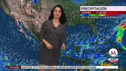 El clima para manana 24 de enero, con Sandy Tok
