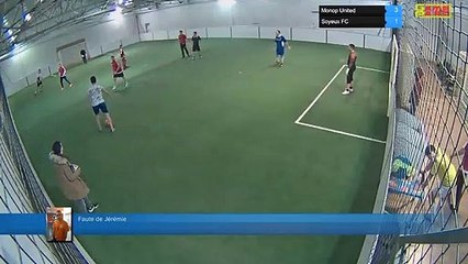 Faute de Jérémie  - Monop United Vs Soyeux FC - 24/01/19 20:00 - LIGUE 4 - Poitiers Game Parc
