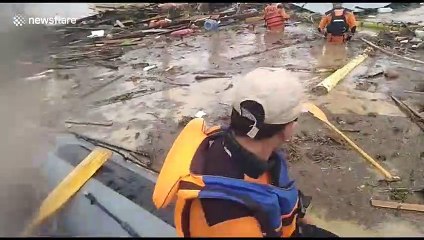 Search and rescue efforts underway in the wake of deadly Indonesia floods
