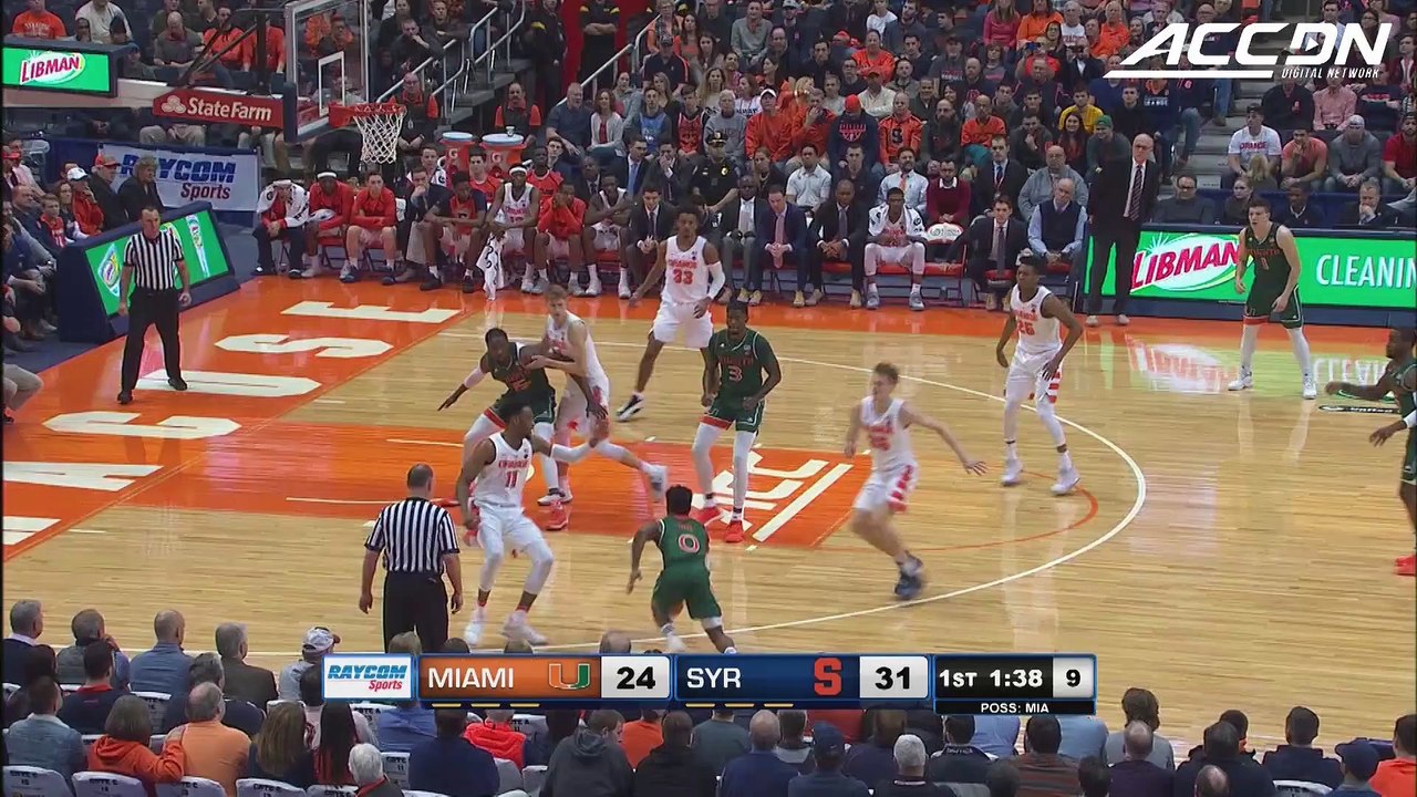 Syracuse's Elijah Hughes Swats Shot, Brissett Blocks The Next