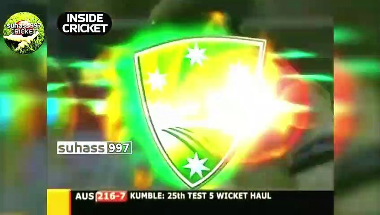 Kumble destroys Australia - from 189_2 to 235 all out inside a session
