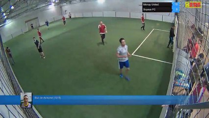 But de Antoine  (10-8) - Monop United Vs Soyeux FC - 24/01/19 20:00 - LIGUE 4 - Poitiers Game Parc