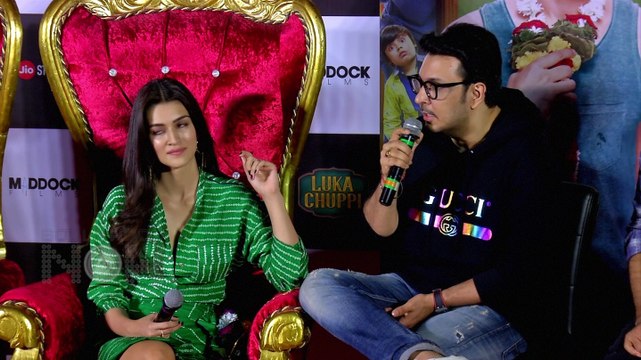 Kartik Aaryan On Marriage, Kriti Sanon LIVE-IN Relationship | Luka Chuppi Trailer Launch FULL EVENT