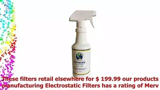 1978x2112x2 Lifetime Air Filter  Electrostatic Permanent Washable  For Furnace or