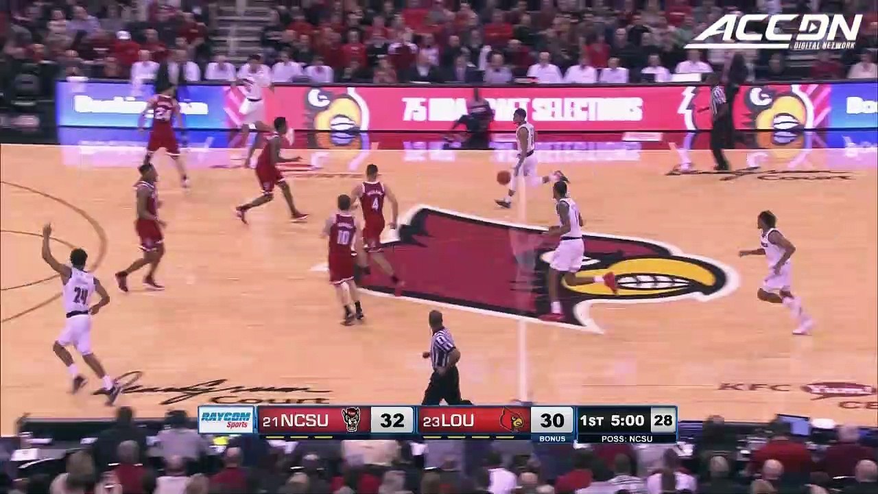 NC State vs. Louisville Basketball Highlights (2018-19)