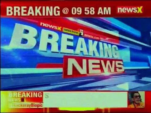 Shivsena protest on No Poster Of Thackeray film outside theatre Vashi | Navi Mumbai