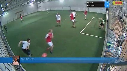 Faute de Gaetan - FC Confo Vs New Team - 24/01/19 21:00 - LIGUE 5 - Poitiers Game Parc