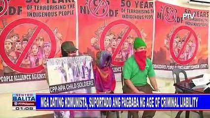 Mga dating komunista, suportado ang pagbaba ng age of criminal liability