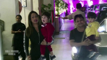 Shah Rukh Khan Son Abram Steals The Show At Bday Party With Kashmira Shah Twin Sons
