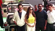 Ajay Devgn, Madhuri, Anil, Hold PC Trailer Launch Of Total Dhamaal