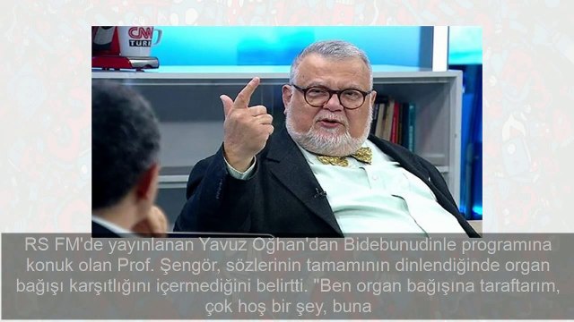 Şengör; Türkiye, benim gördüğüm en ilkel ülkelerden biridir