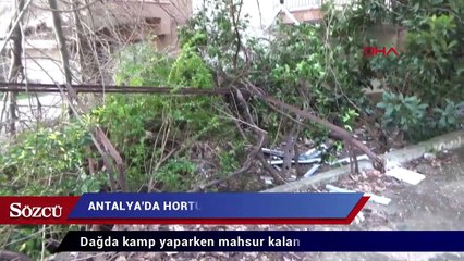 Kasırga sonrası bir tropikal şehir değil, Antalya